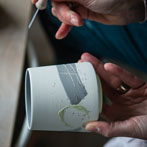 Juliet Macleod in her studio 2018